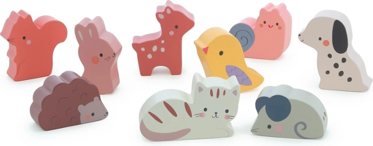 Vilac Wooden Sound Animals by Sarah Betz (9 pcs)