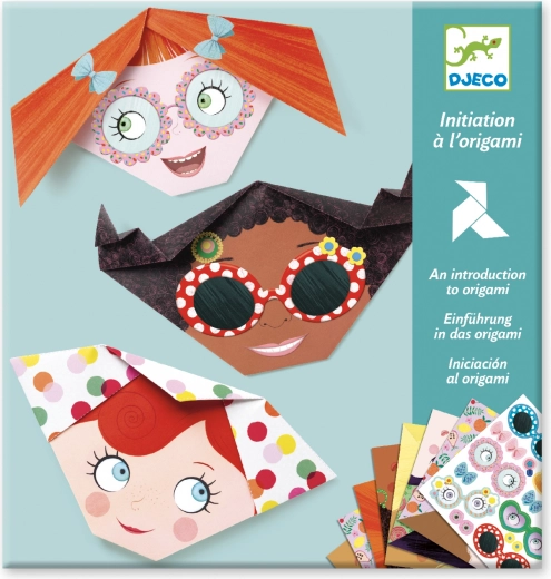 Origami Girls' Faces DJECO