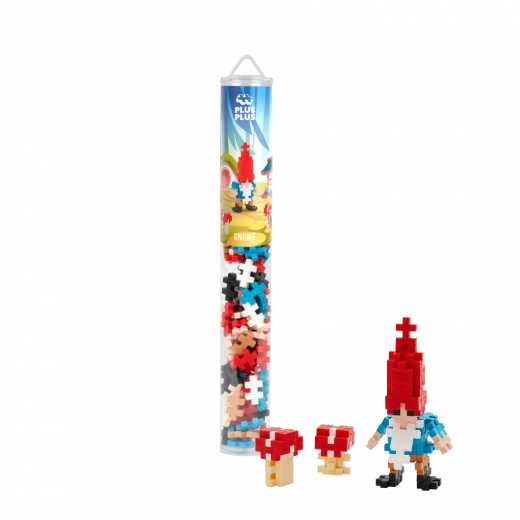 Plus-Plus Gnome – 100-piece Tube Building Set