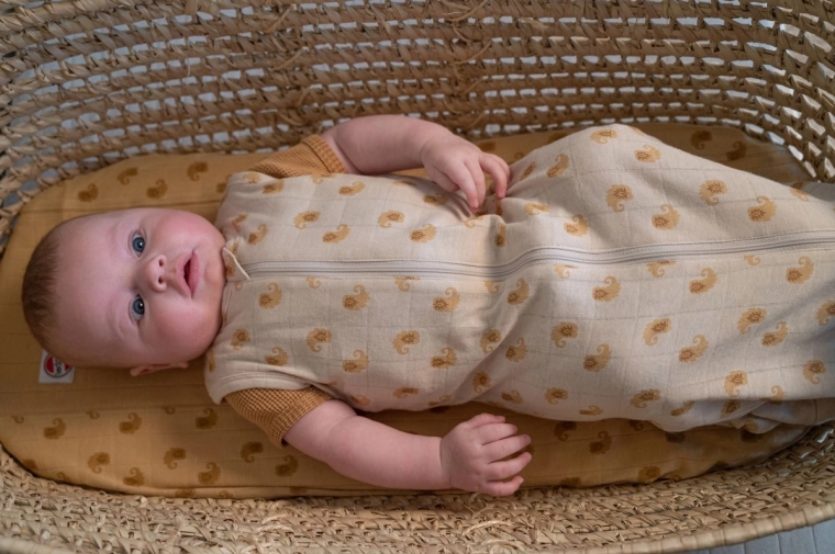 Breathable cotton knit gentle on the skin