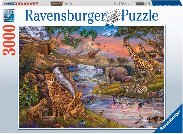 Ravensburgeri pusle Animal Kingdom 3000 tükki