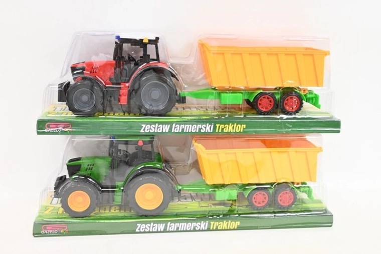Traktor haagisega – 1 tk