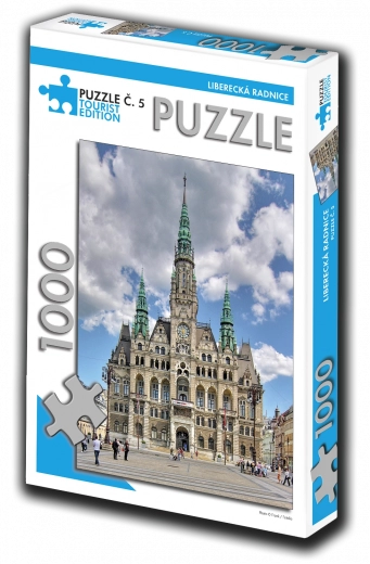 Puzzle Libereci raekoda 1000 tükki – turismiväljaanne