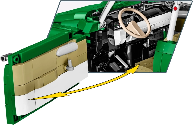 Functional features and detailed interior