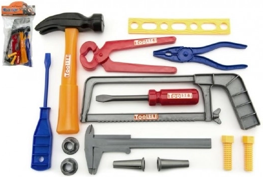 Set of Plastic Tools for Children