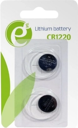 Liitium-nööppatarei CR1220 3 V, 2 tk