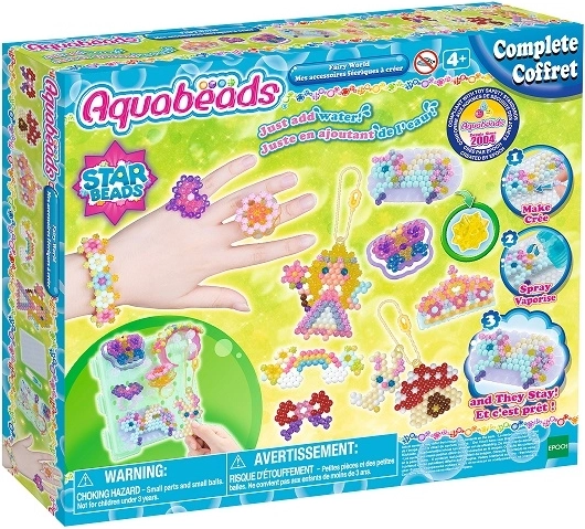 Aquabeads haldjate maailm – helmekomplekt