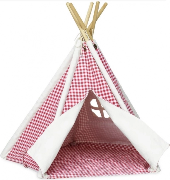 Mini tipi nukkudele – ruuduline