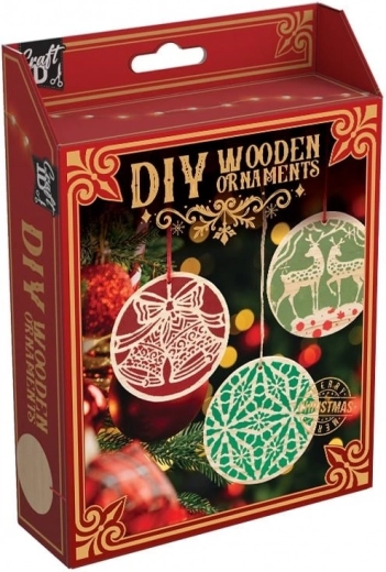 Wooden Christmas Ornaments DIY CRAFT ID