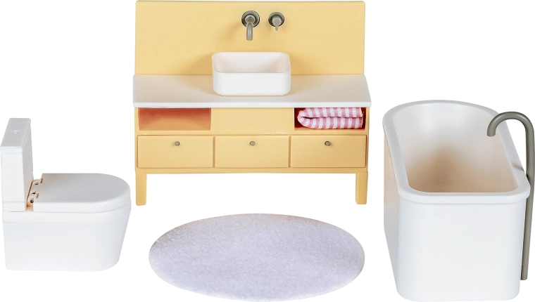 Lundby nukumaja vannitoamööbli komplekt