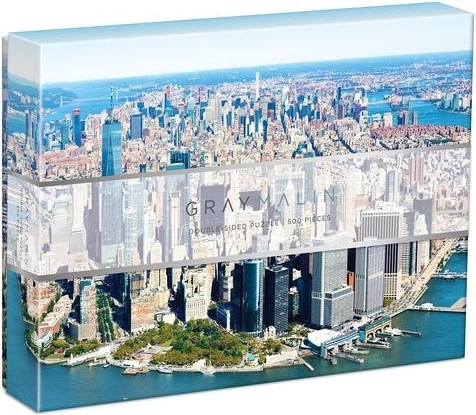 Kahepoolne pusle New York City Gray Malinilt – 500 tükki