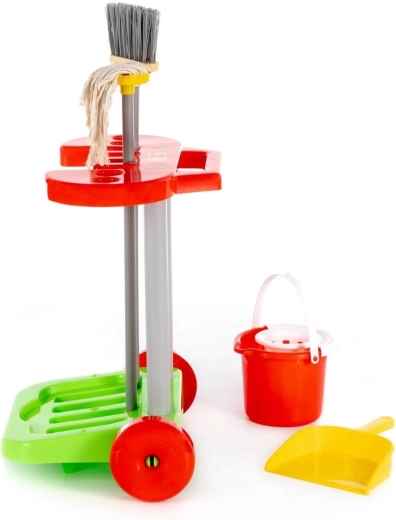 Cleaning accessories for pretend household play