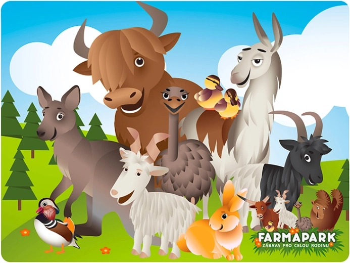 3D postkaart Farmapark 3
