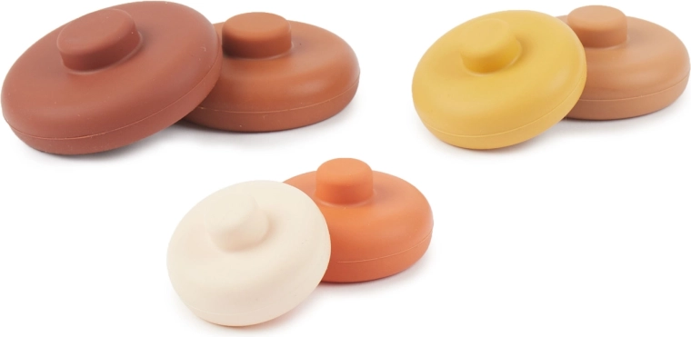 Bieco Chocolate Bliss Silicone Stacking Tower