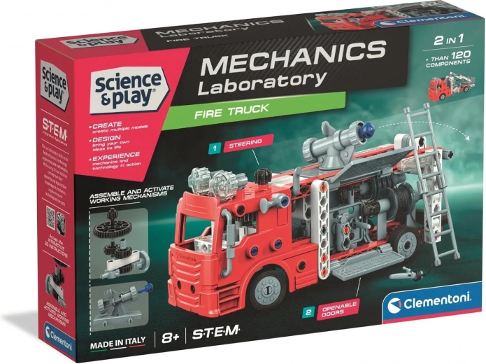 Mechanical Laboratory – Fire Truck CLEMENTONI Science & Play