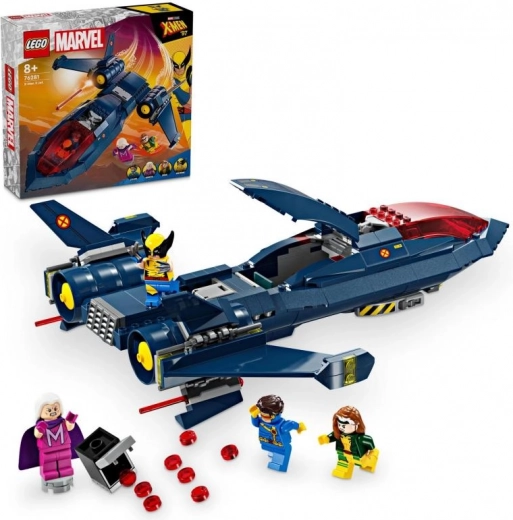 LEGO® Marvel 76281 X-Meni X-Jet reaktiivlennuk