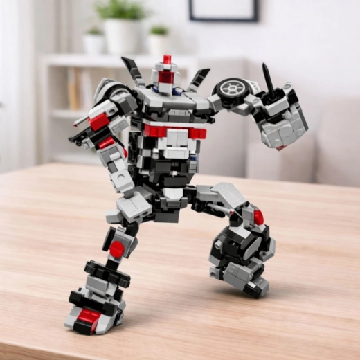 Poseable robot for action play