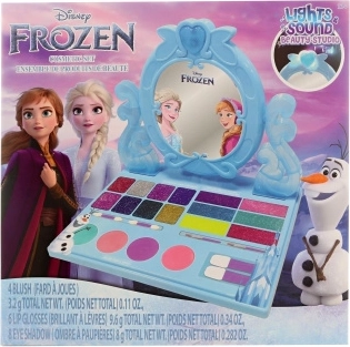 Frozen cosmetic studio with light-up mirror