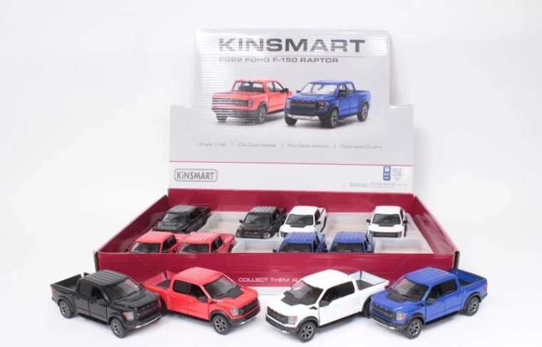 Metallist automudel Ford F-150 Raptor 2022 (14 cm)