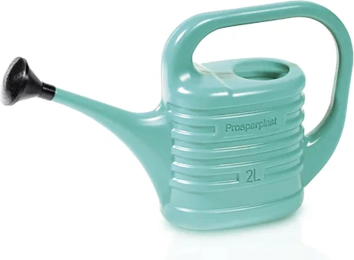 ZEBRA Watering Can 2 L with Shower Rose, Green