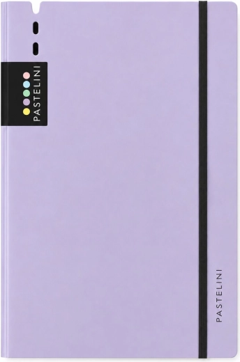 Karis A4 four-ring notebook PASTELLINI purple