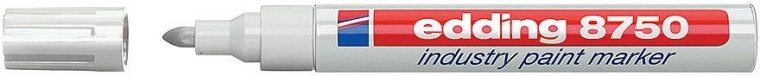 Tööstuslik lakimarker Edding 8750 valge