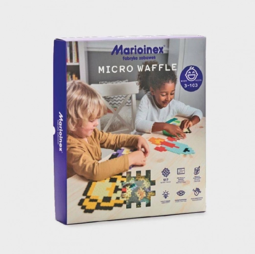 Creative Building Set Micro Waffle 517 pcs
