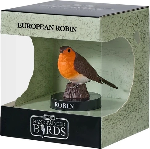 Mojo punarind (Erithacus rubecula) kinkekarbis