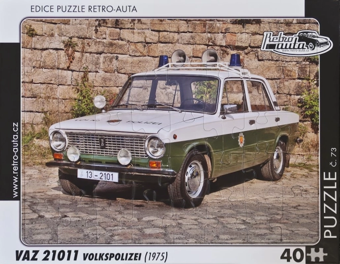 Pusle RETRO-AUTOD VAZ 21011 Volkspolizei 40 tükki
