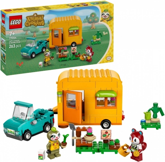 LEGO® Animal Crossing™ 77054 Leif, haagissuvila ja aianduslett