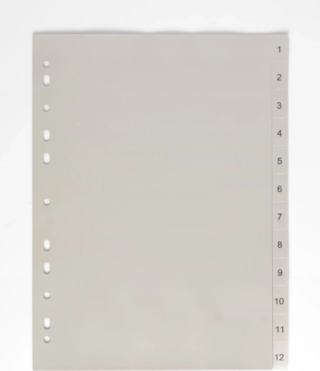 A4 Divider 1-12 PP