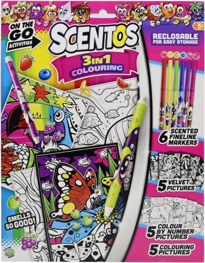 Fragrant travel creative set SCENTOS for kids