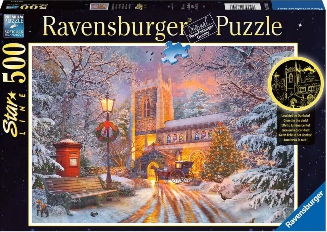 Ravensburger helendav pusle Jõulune natüürmort 500 tükki