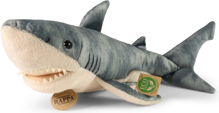 Rappa plüüsist hai 40 cm, keskkonnasõbralik