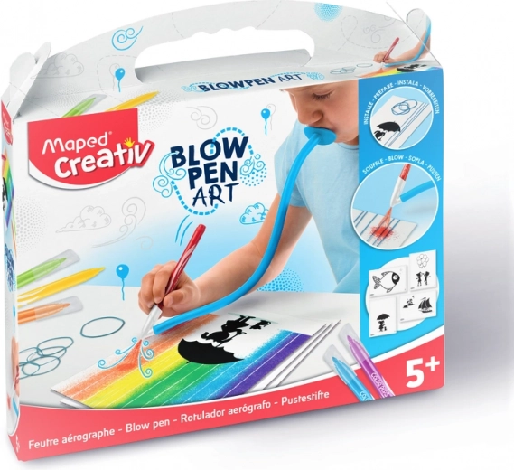 Maped puhumispliiatsite komplekt Blowpen String'Art