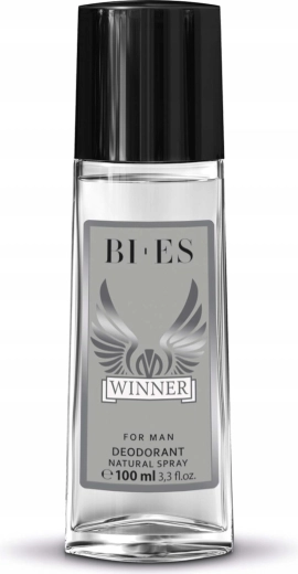 Meeste deodorant klaaspudelis BI-ES Winner 100 ml
