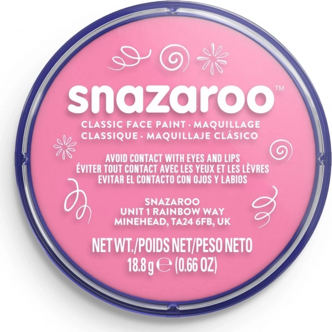 Snazaroo näovärv heleroosa 18 ml