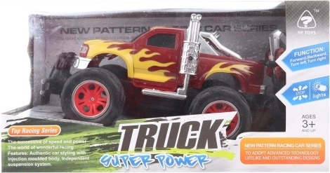 Maastiku RC auto 1:16 punane