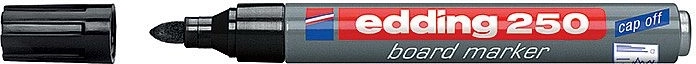 Valgetahvli marker Edding 250, must