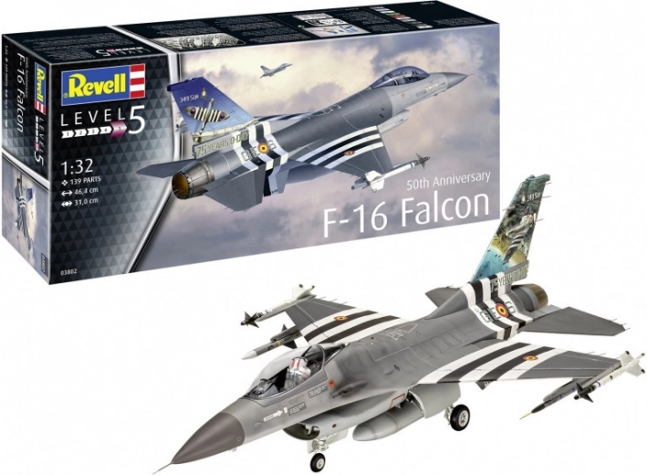 Plastikmudelist lennuk 50th Anniversary F-16 Falcon 1/32
