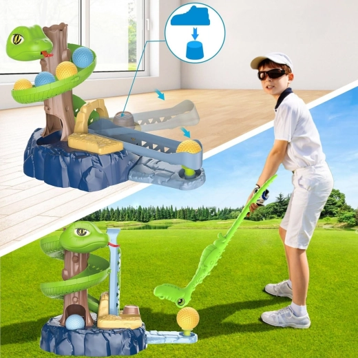 Lõbu väikestele golfimängijatele