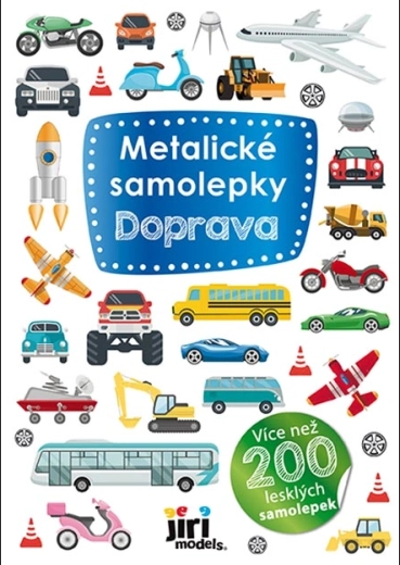 Metallic Transportation Stickers