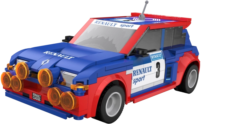Ikooniline RENAULT 5 Maxi Turbo disain