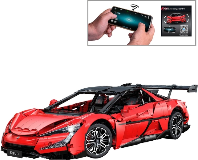 CaDA YangWang U9 1:8 ehituskomplekt, punane