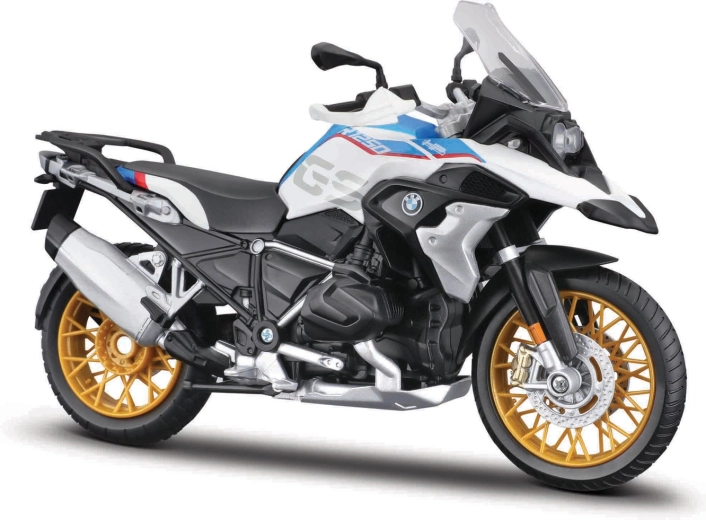 Maisto mootorratta mudel BMW R 1250 GS 1:12 koos alusega