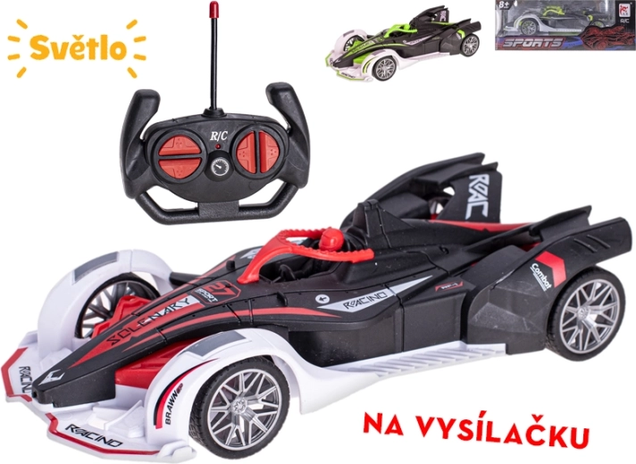 RC vormel 20 cm täisjuhtimise ja valgusefektidega