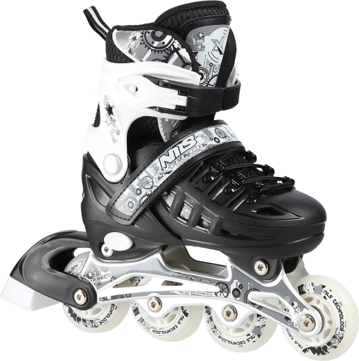 Laste rulluisud 4-in-1 NILS EXTREME – must (2753)