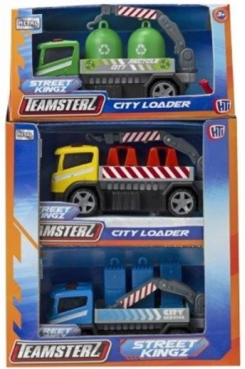 Teamsterz Construction Machine City Loader – die-cast work vehicle model 10 cm