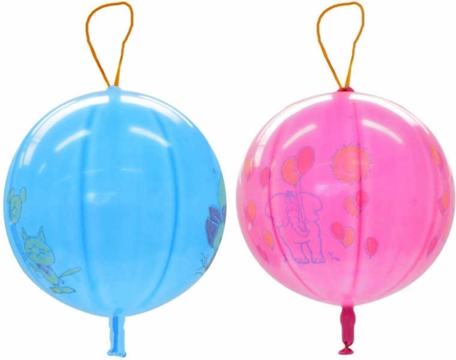 Rubber loop for holding and hanging