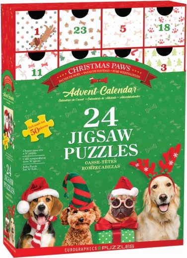 Advent Calendar Christmas Paws